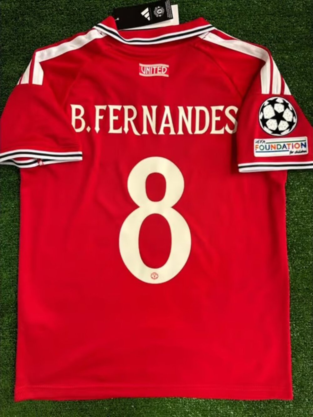 Bruno Fernandes 2026 27 Home Soccer Jersey Red